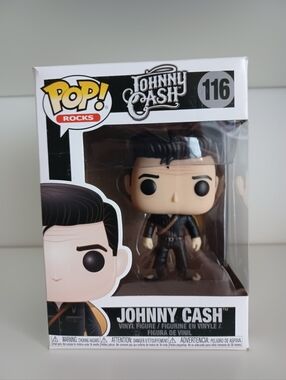 Johnny Cash Man In Black 116 Country Music Vinyl Figure Funko Pop